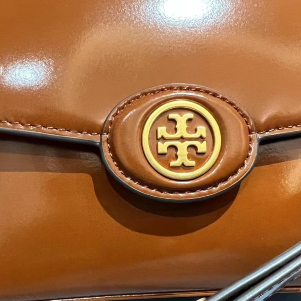 NEW TORY BURCH ROBINSON SPAZZOLATO CONVERTIBLE SHOULDER BAG - Picture 4 of 9